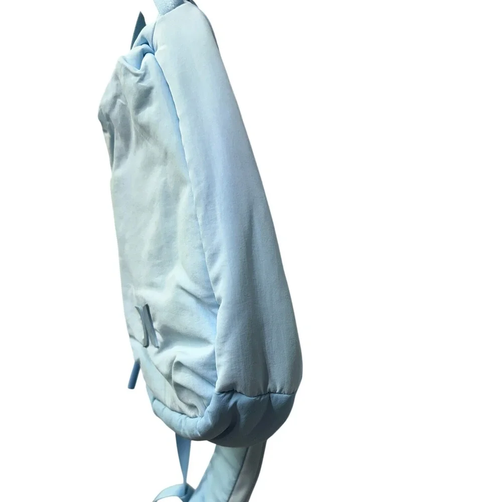 Hurley Light Blue Sling Backpack Padded‎ Crossbody Shoulder Bag Sporty Y2K Surf
